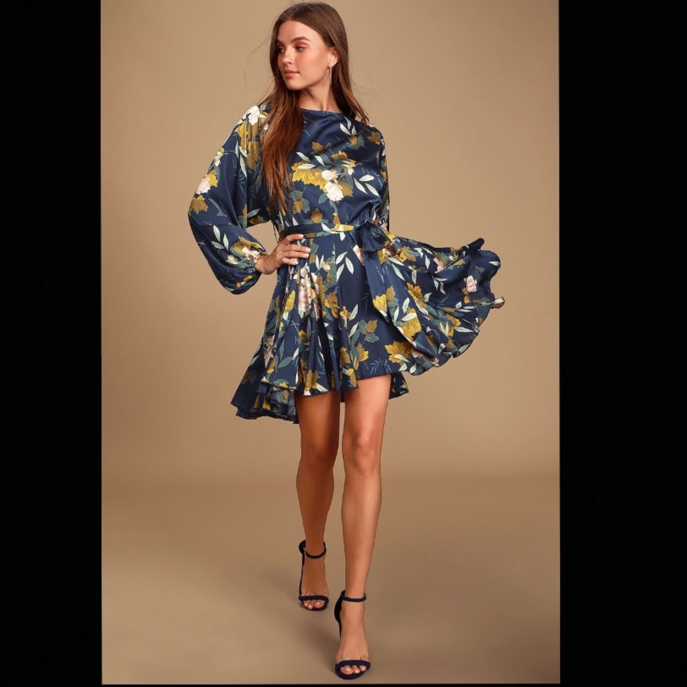 Lulus Floral Dress